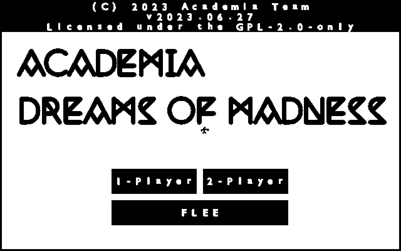 Academia Dreams of Madness